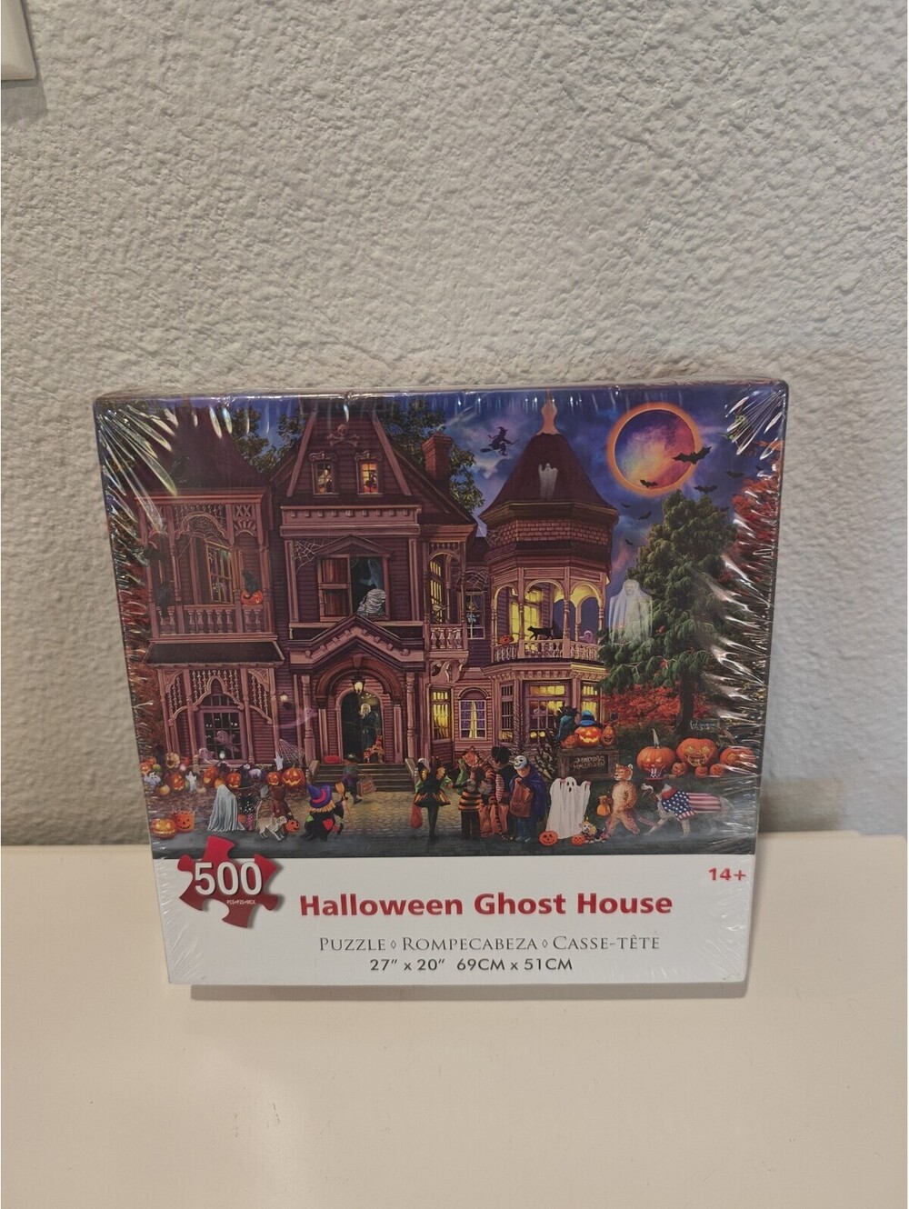 Halloween Ghost House 500-Piece Puzzle